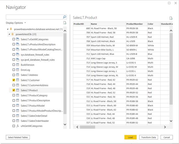 How to Use Azure SQL Database in Power BI Reports